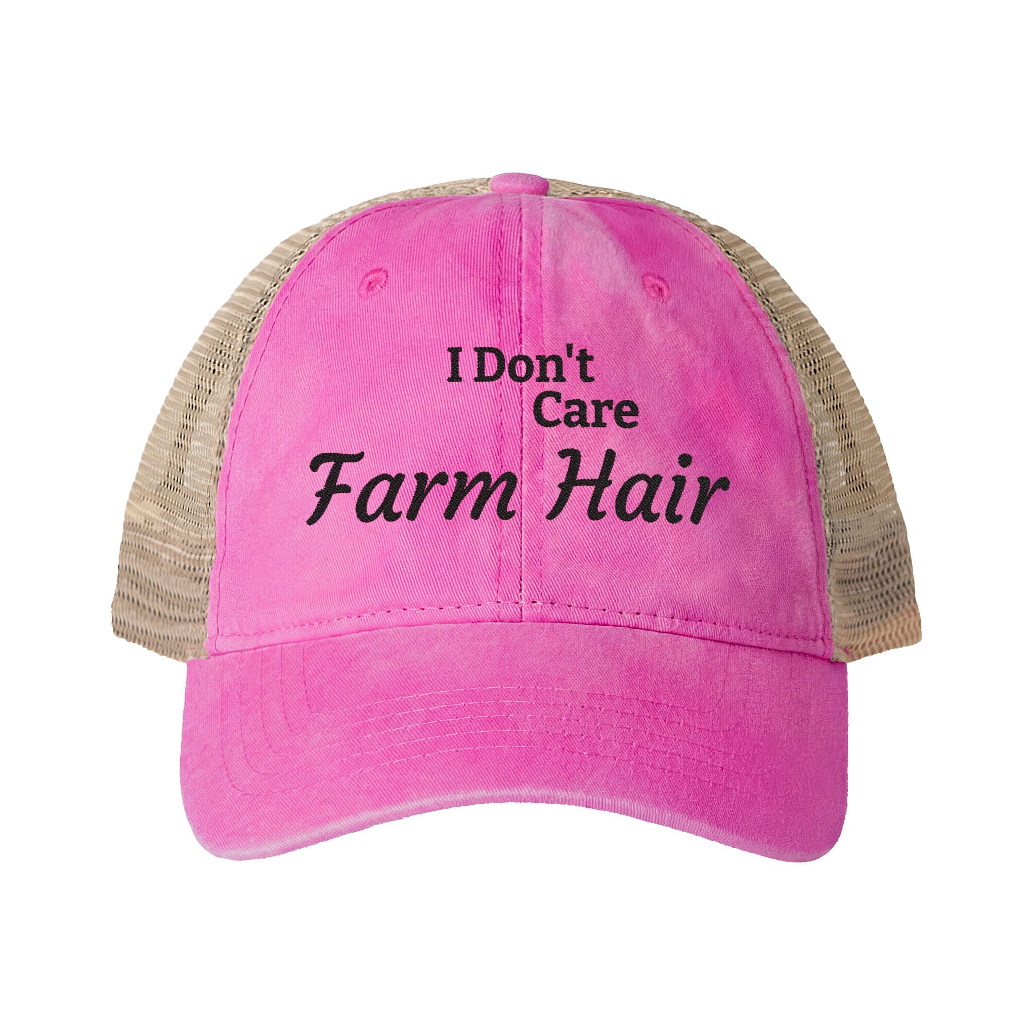 Women's Washed Mesh-Back Cap