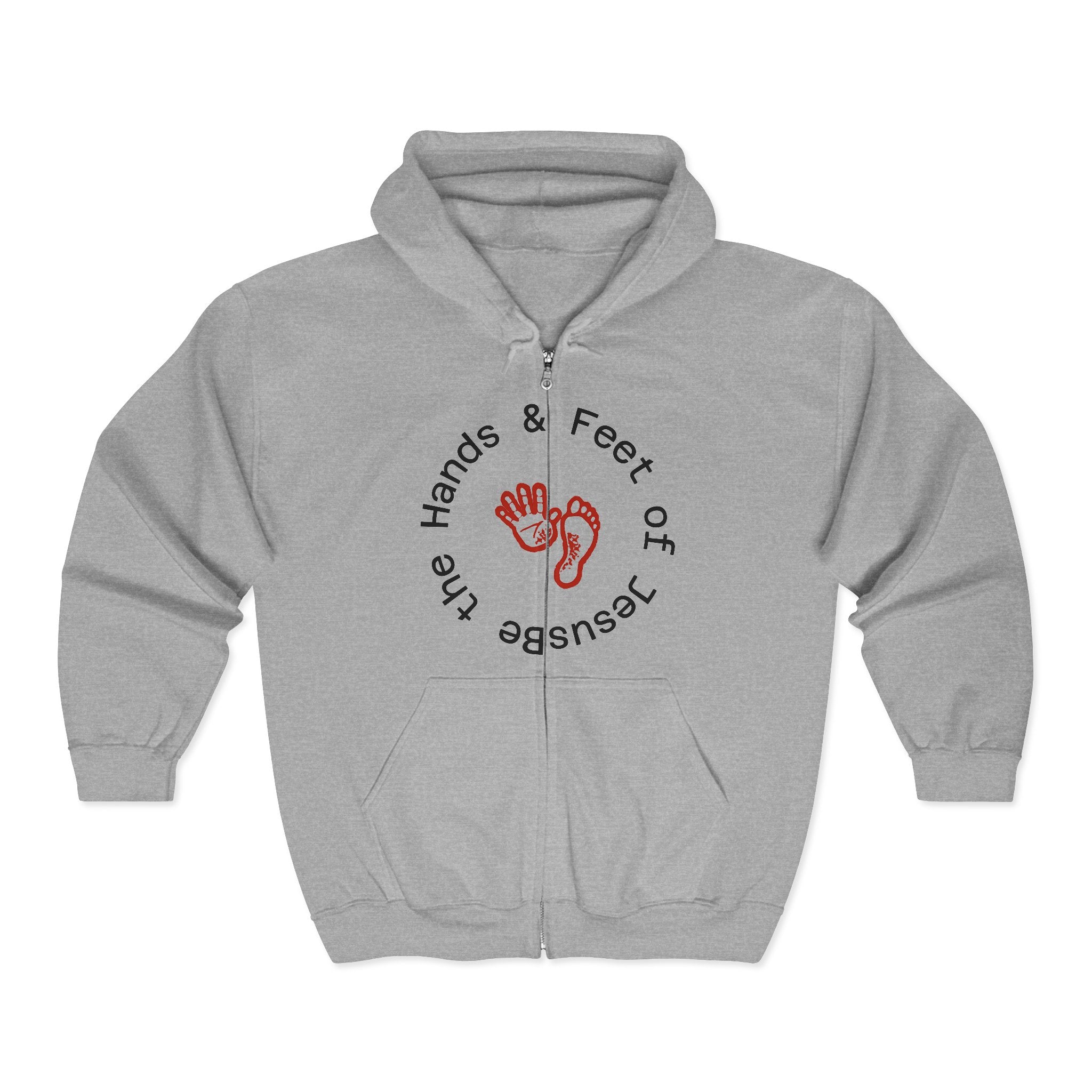 Tree of Ancestors Zip Hoodie — Roots & Hands Spiritual Nature Sweatshirt