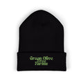 Embroidered 'Green Olive Tree Farms' Cuffed Beanie