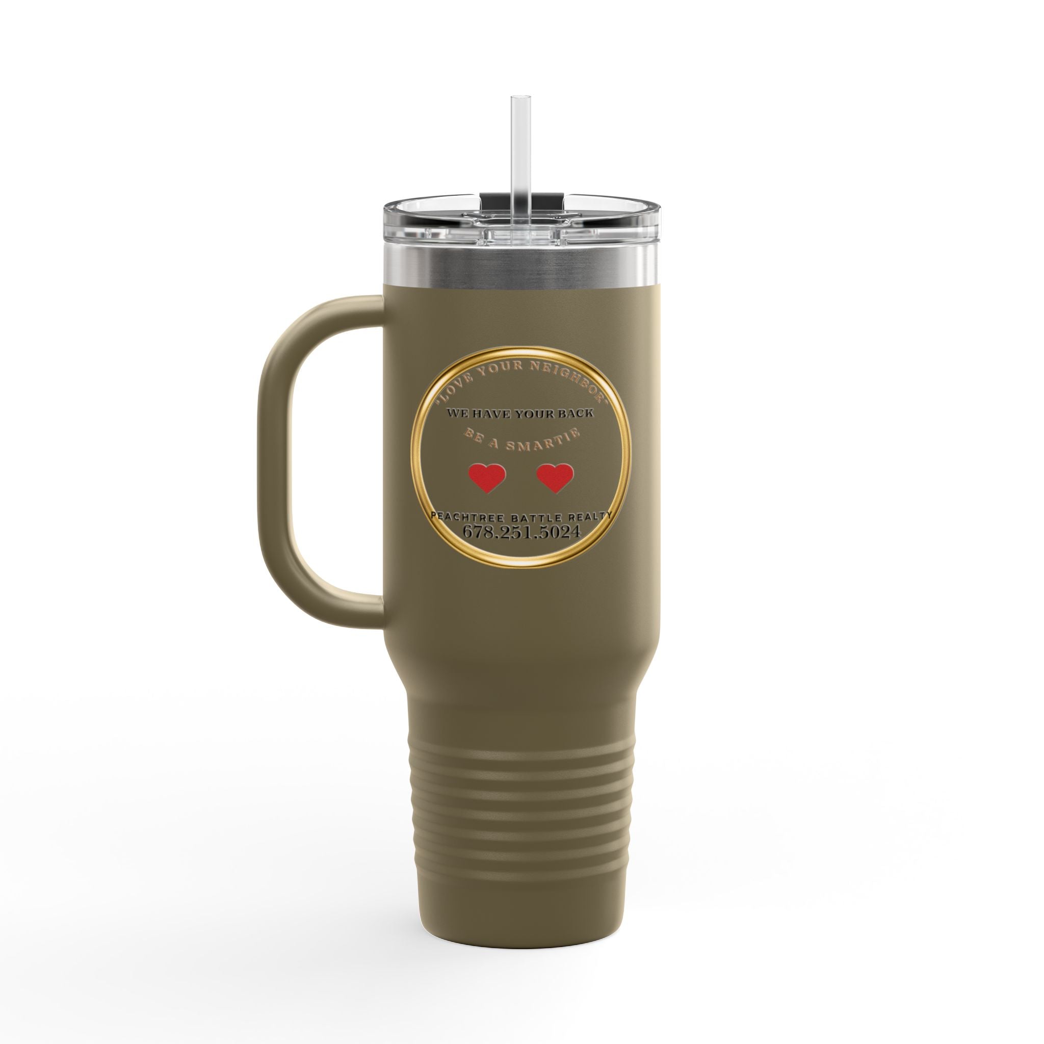 Insulated Travel Mug — PBR Yacht Club Crest 40oz Stainless Tumbler