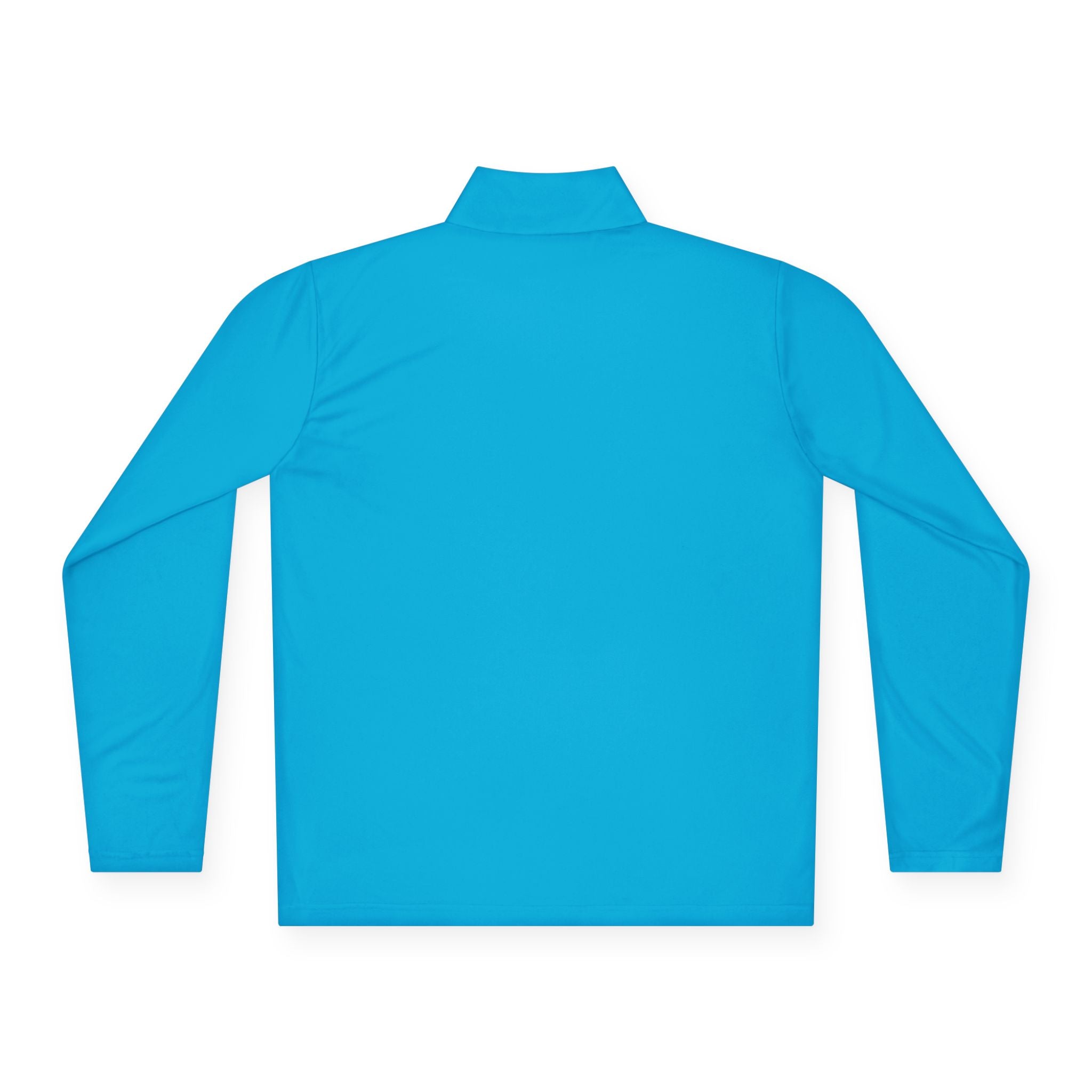 Quarter-Zip Pullover — Vintage Crest Logo Embroidered Chest