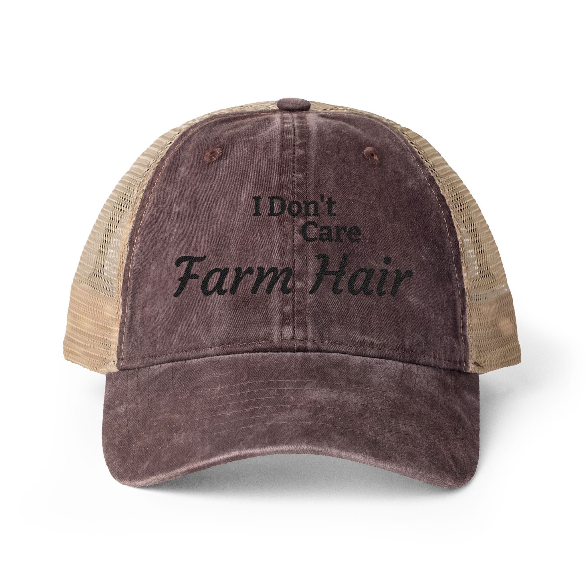 Women's Washed Mesh-Back Cap