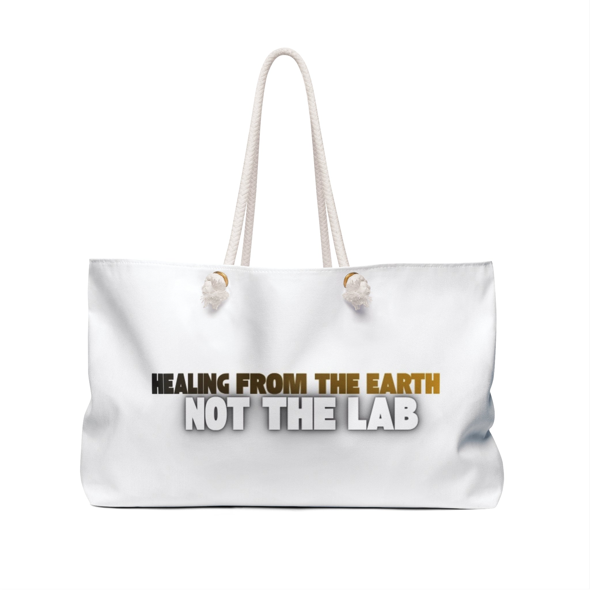 Weekender Bag – Green Olive Tree Farms «Sowing Seeds of Hope» | Healing From the Earth Tote