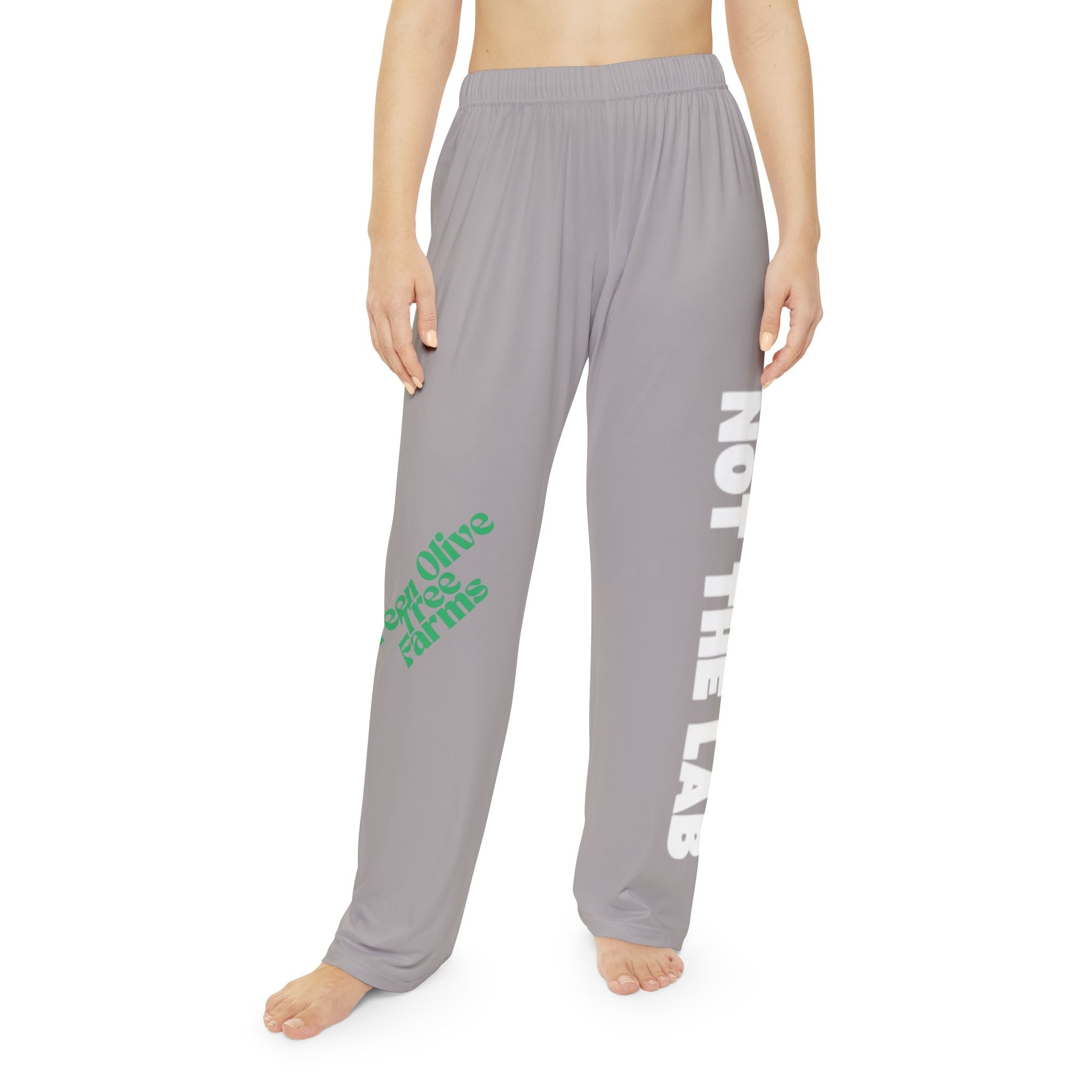 Pajama Pants — 'Not The Lab / Healing From The Earth' Graphic Loungewear