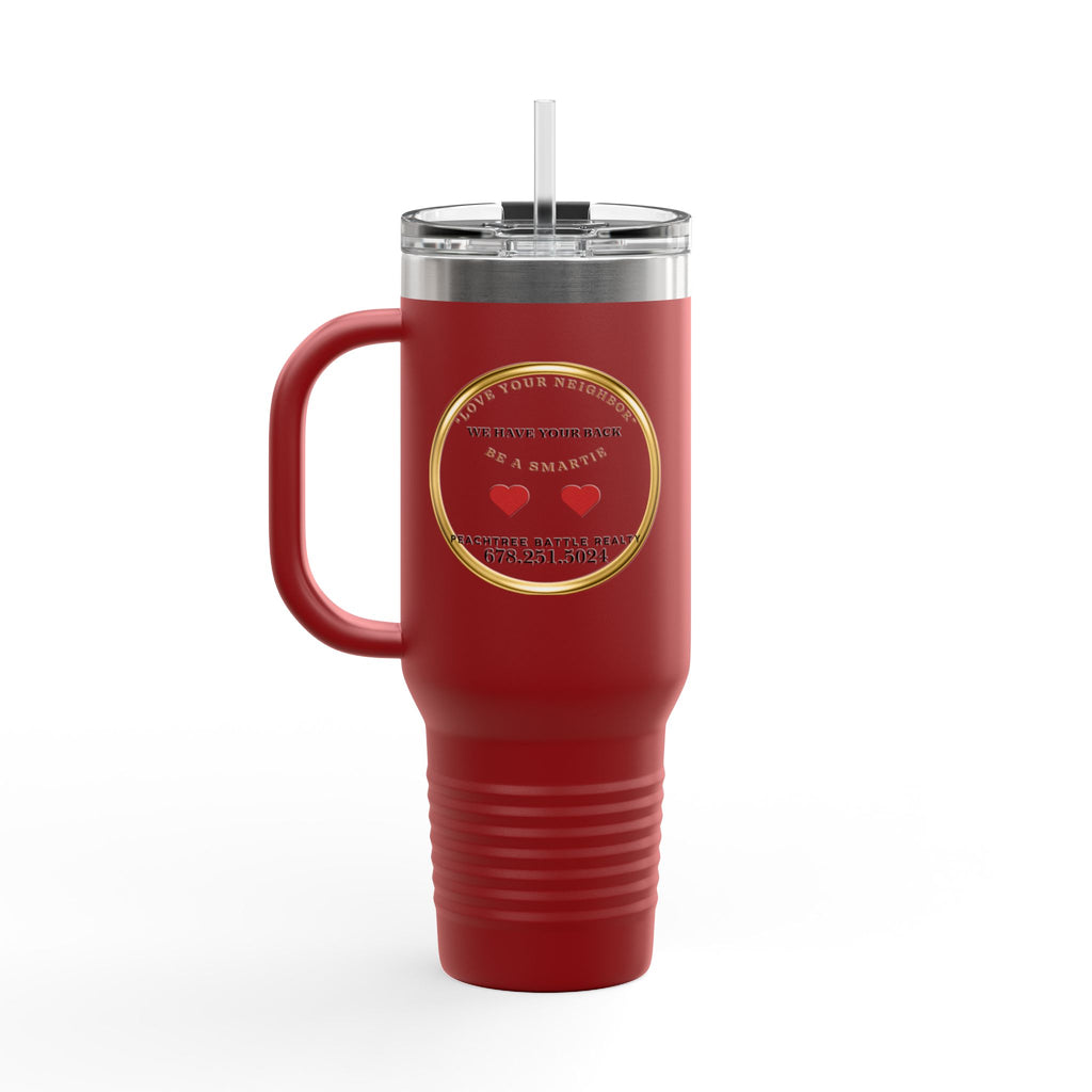 Insulated Travel Mug — PBR Yacht Club Crest 40oz Stainless Tumbler