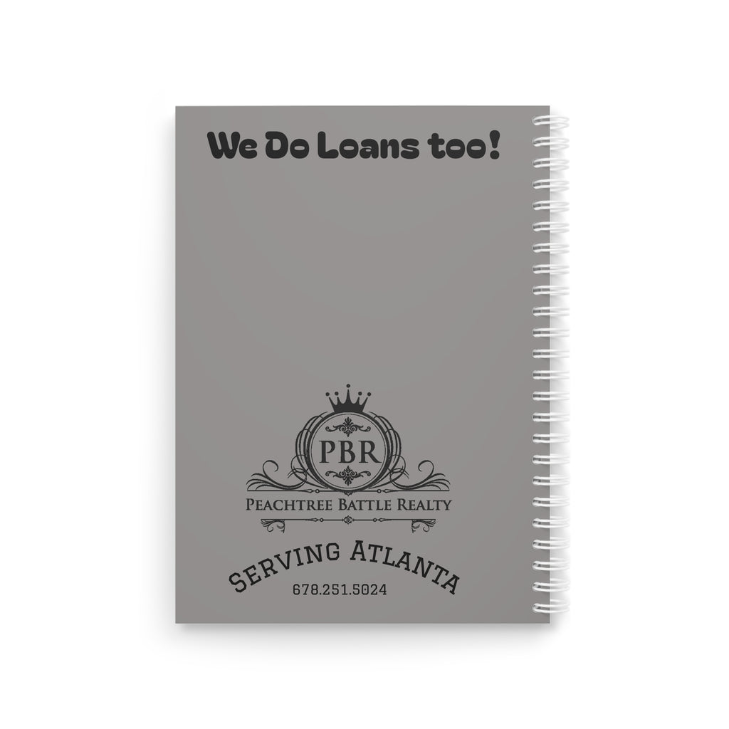 Peachtree Battle Realty Spiral Notebook — Branded Real Estate Journal for Agents & Clients