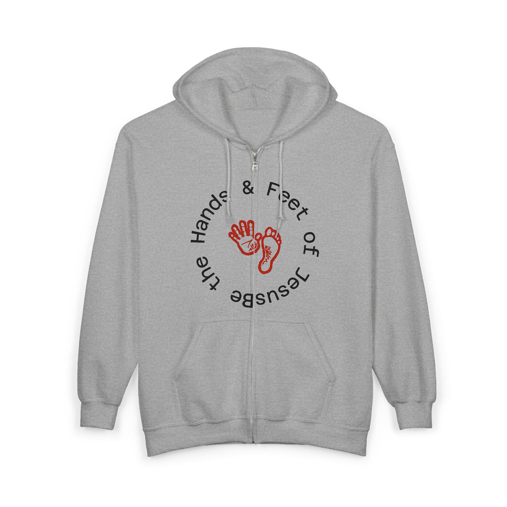 Tree of Ancestors Zip Hoodie — Roots & Hands Spiritual Nature Sweatshirt