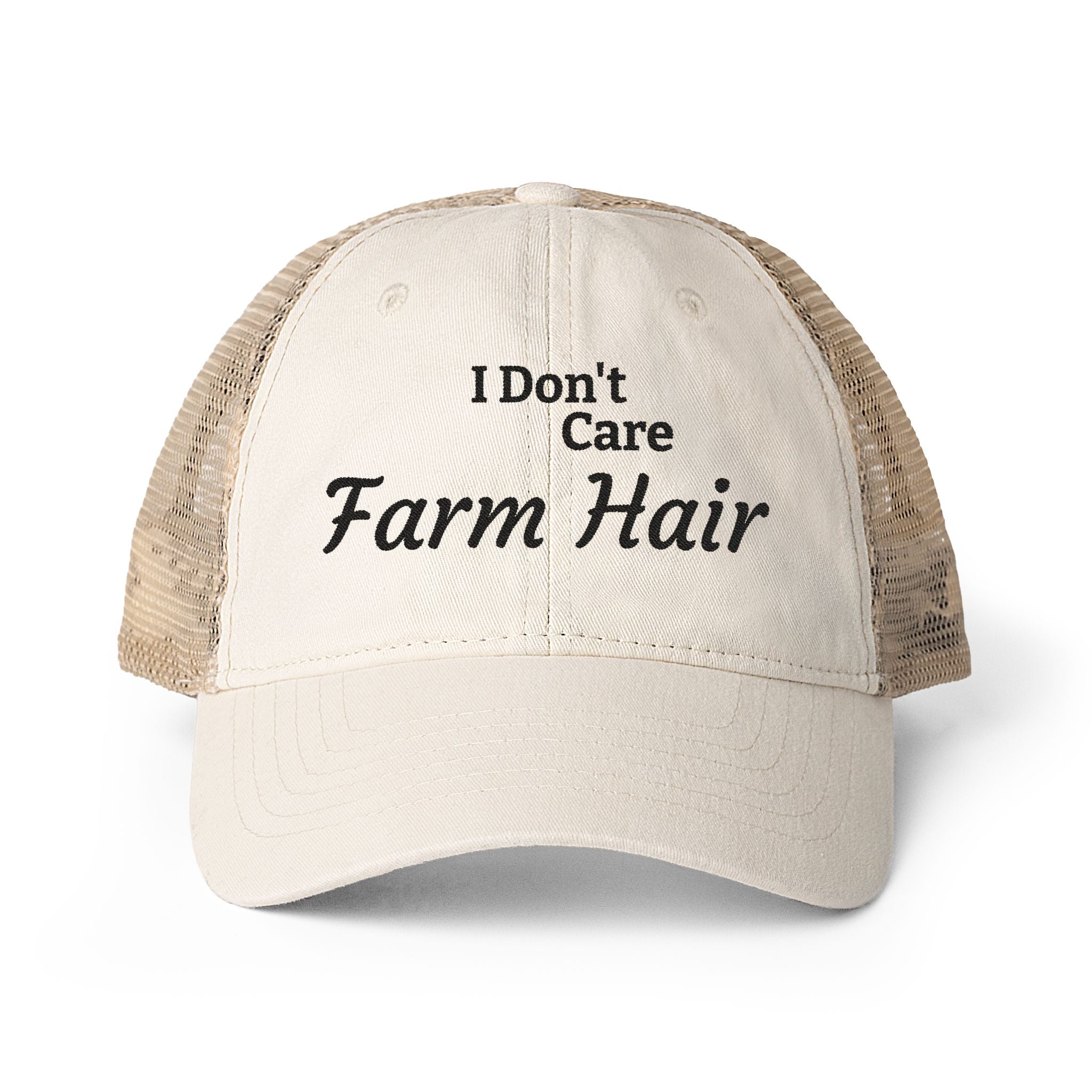 Women's Washed Mesh-Back Cap