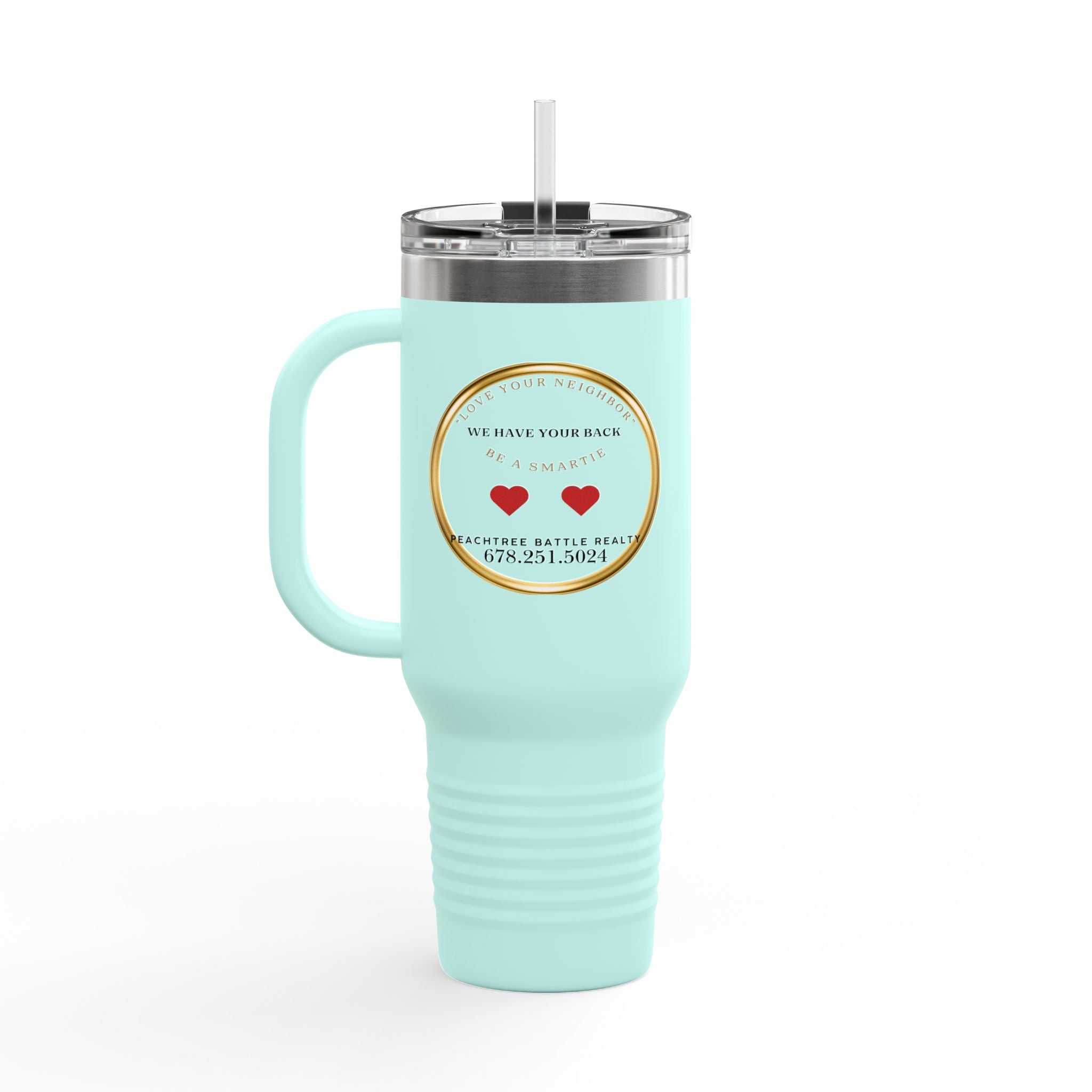 Insulated Travel Mug — PBR Yacht Club Crest 40oz Stainless Tumbler