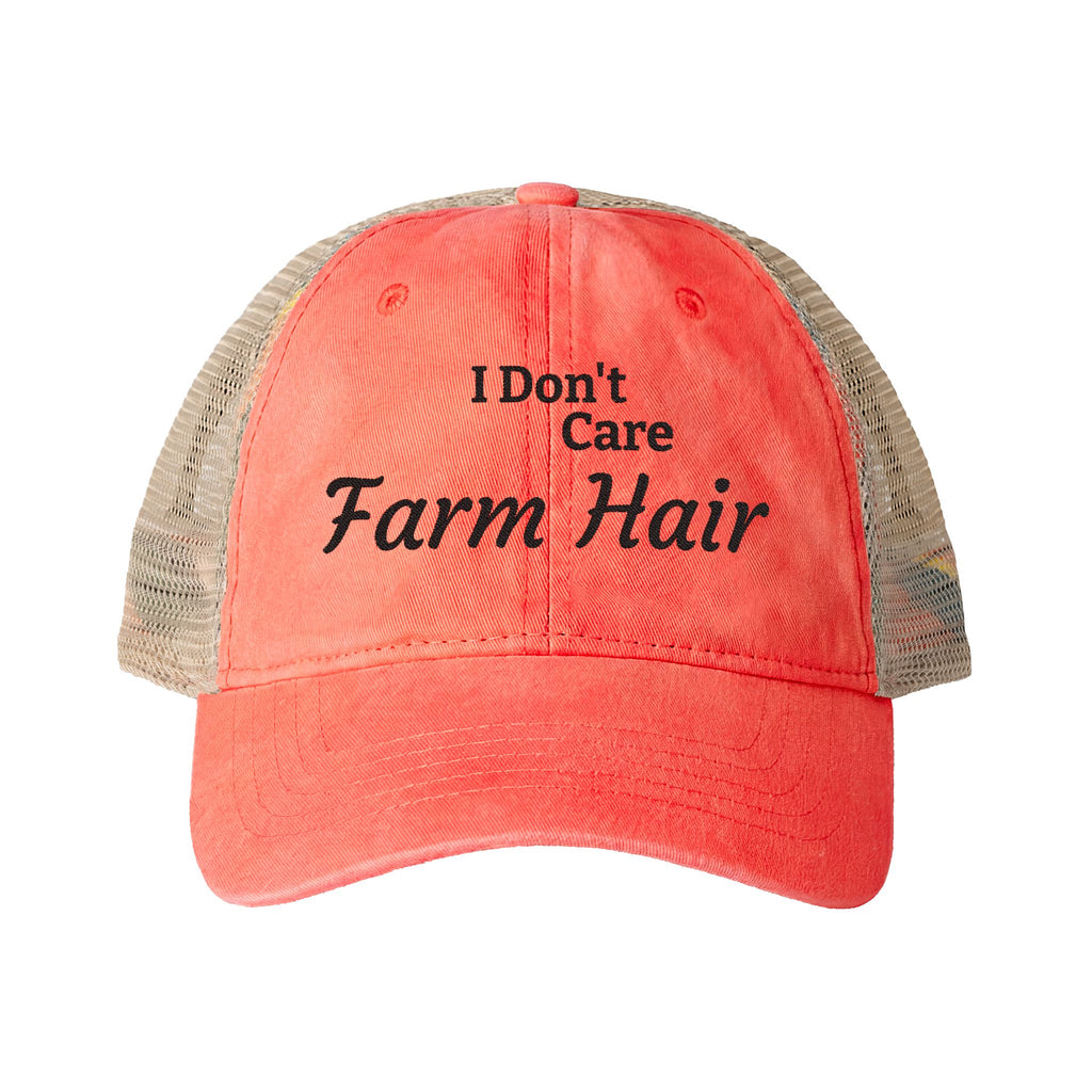 Women's Washed Mesh-Back Cap