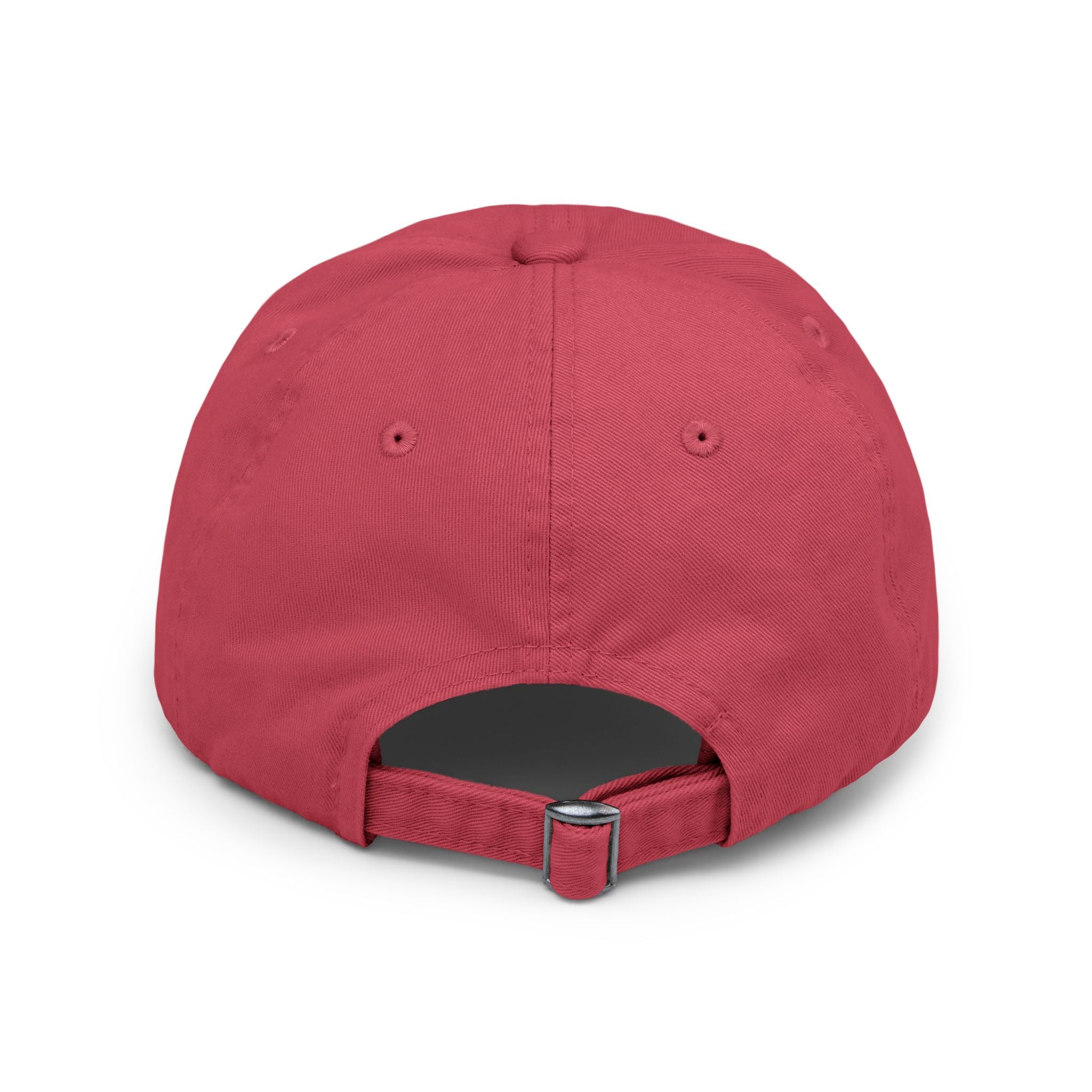 Distressed Baseball Cap — "Green Olive Tree Farms" Retro Script